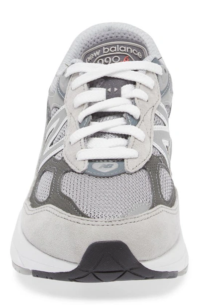 Shop New Balance Kids' 990v6 Sneaker In Grey