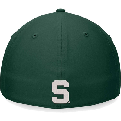 Shop Top Of The World Green Michigan State Spartans Deluxe Flex Hat