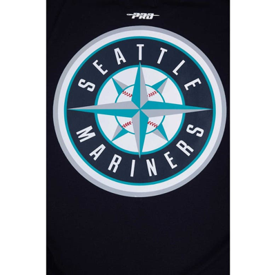 Shop Pro Standard Navy/ Seattle Mariners Taping T-shirt