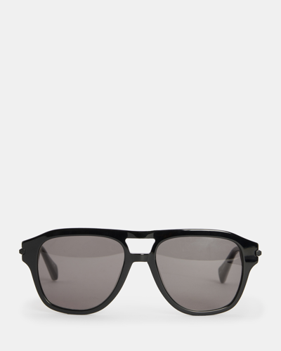 Shop Allsaints Blaze Sunglasses In Black