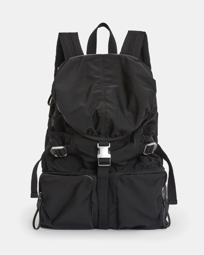 Shop Allsaints Ren Recycled Backpack, In Black