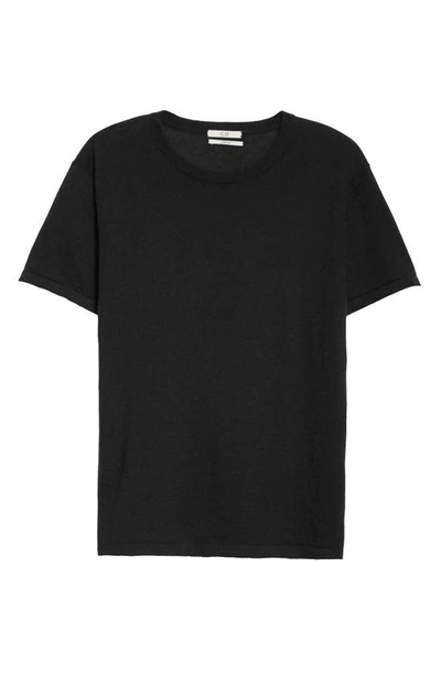 Shop Co Essentials Cashmere Sweater T-shirt In Black