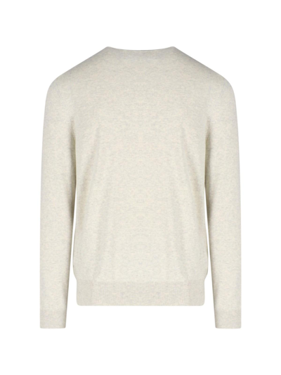 Shop Isabel Marant Evans Sweater In Grey/neutrals