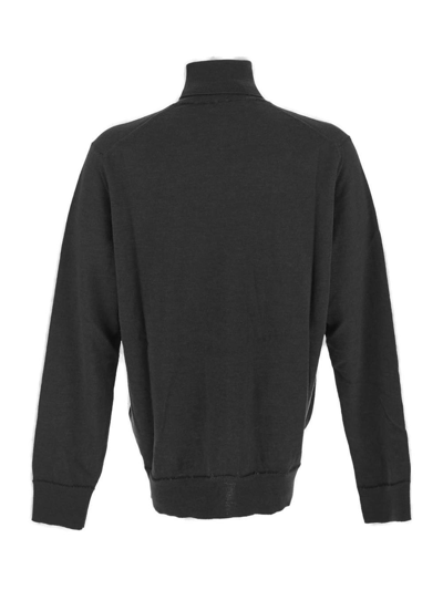 Shop Etro Pegaso Embroidered Turtleneck Jumper