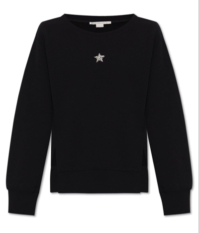 Shop Stella Mccartney Appliqued Sweatshirt