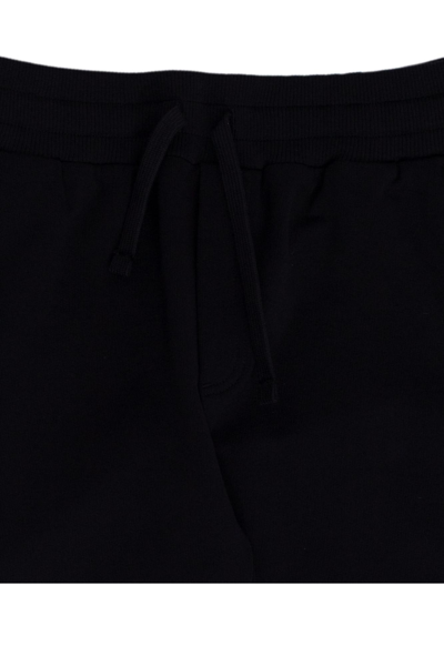 Shop Dolce & Gabbana Kids Logo-printed Sweatpants In Nero