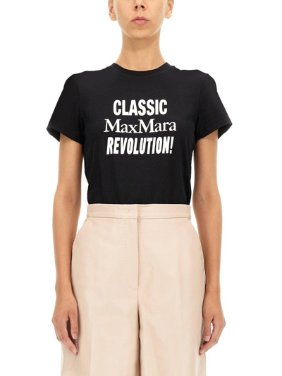 Max Mara Gerard T Shirt In Nero