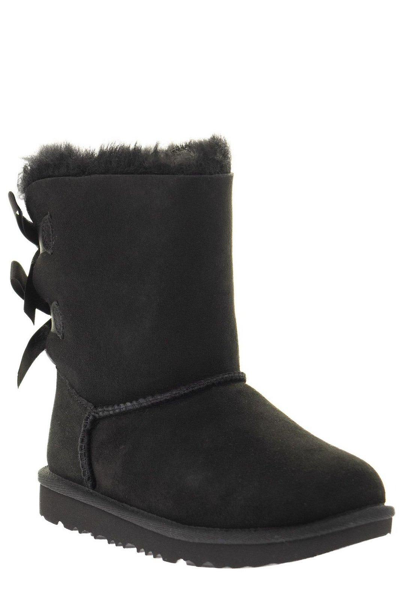 Shop Ugg Bailey Bow Ii Boots In Nero