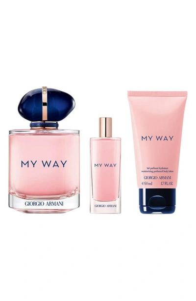 Shop Armani Beauty My Way Eau De Parfum Set (limited Edition) $213 Value
