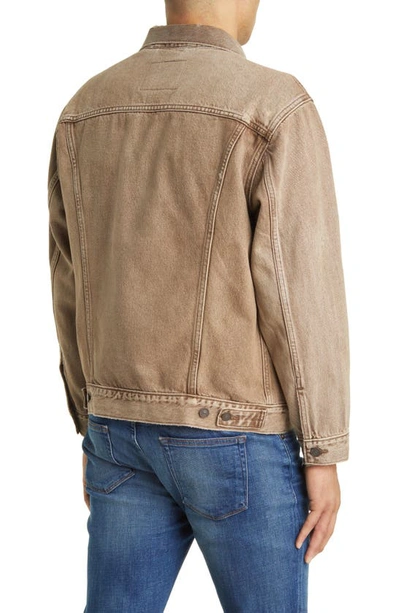 Shop Levi's Relaxed Fit Denim Trucker Jacket In The Woods