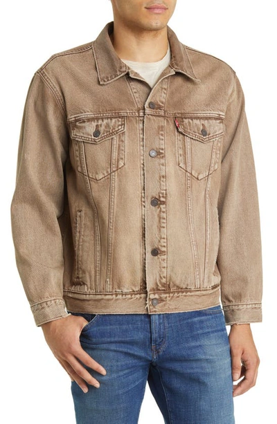 Levi's Relaxed Fit Denim Trucker Jacket In The Woods