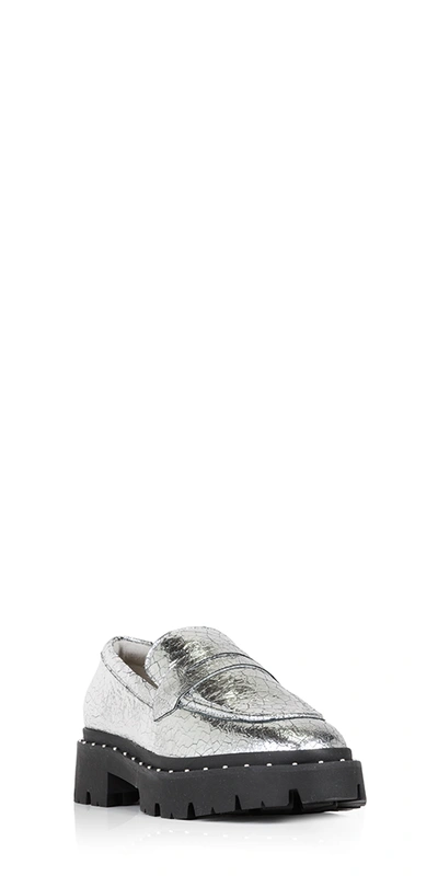 Schutz Women's Christie Studded Platform Loafers