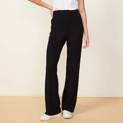 Monrow Supersoft Sweatpant In Black