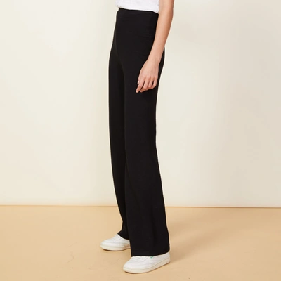 Monrow Supersoft Sweatpant In Black