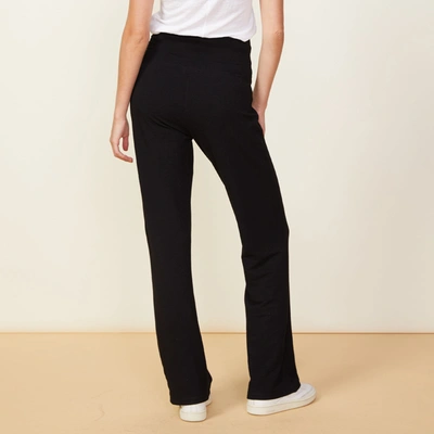 Monrow Supersoft Sweatpant In Black