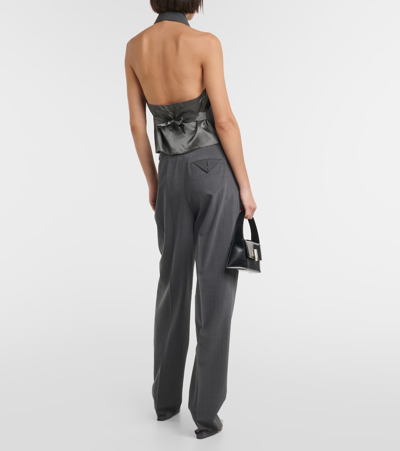 Shop Dorothee Schumacher Modern Sophistication Vest In Grey