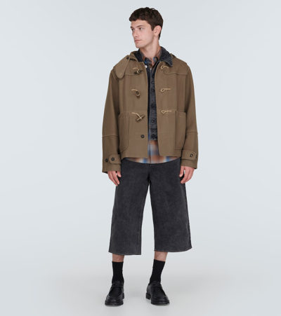 Our Legacy Jacke Aus Einem Wollgemisch In Brown