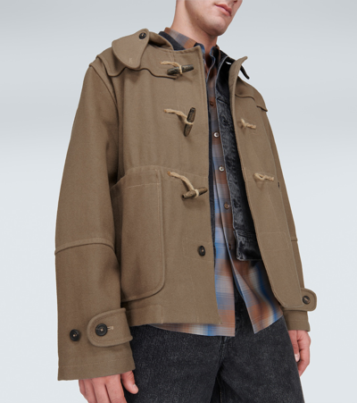 Our Legacy Jacke Aus Einem Wollgemisch In Brown