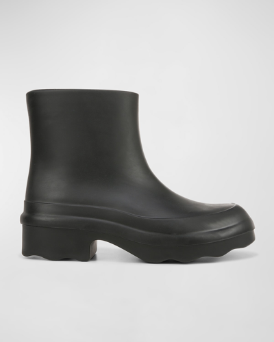 Shop Vince Rubber Ankle Rain Boots In Black