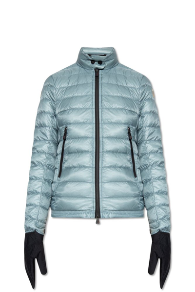 Shop Moncler Grenoble Walibi Padded Zipped Jacket In Blue