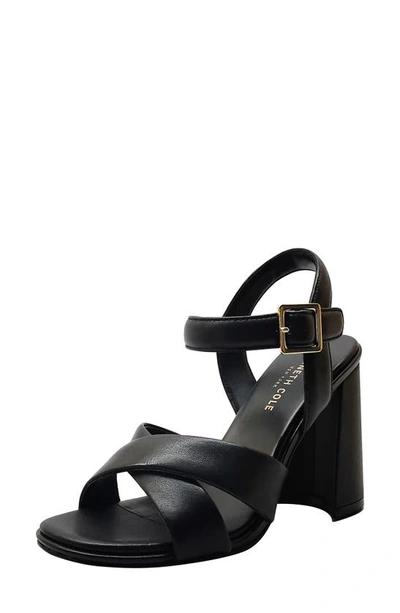 Shop Kenneth Cole Lessia Ankle Strap Sandal In Black