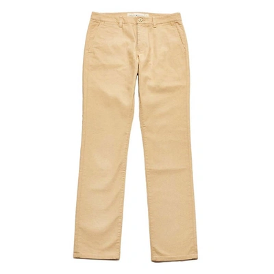 Shop The Normal Brand Normal Stretch Canvas Pant In Khaki In Green