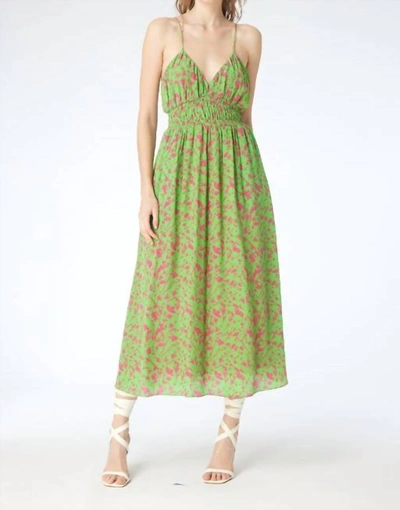 Shop Gilner Farrar Amelie Dress In Pink Thistle In Green