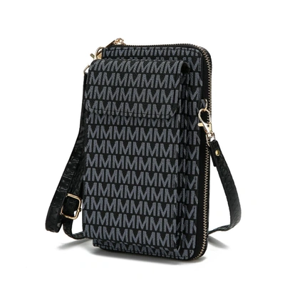 Mkf Collection By Mia K Mala Phone Wallet Crossbody Handbag In Black
