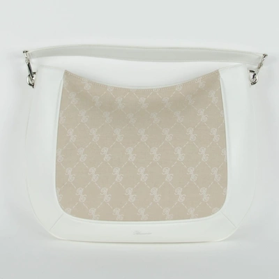 Shop Blumarine Umarine Cotton Women's Handbag In White