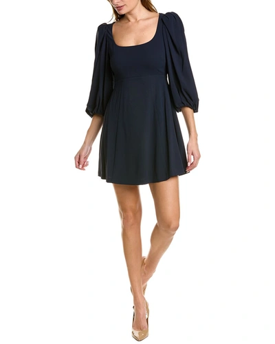 Shop Rebecca Taylor A-line Dress In Black