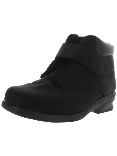 Shop Toe Warmers Michelle Womens Waterproof Fleece Lined Winter Boots In Black
