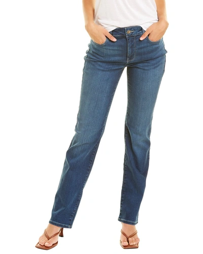 Shop Nydj Marilyn Vantage Straight Leg Jean In Blue