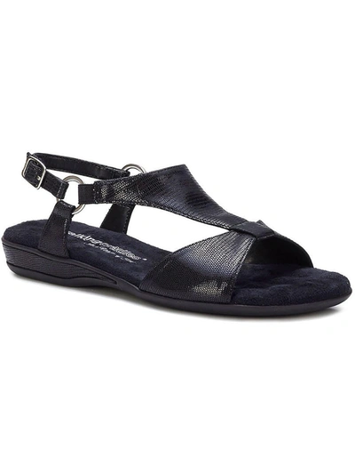 Shop Walking Cradles Chantel Womens Patent Ankle Strap Slingback Sandals In Multi