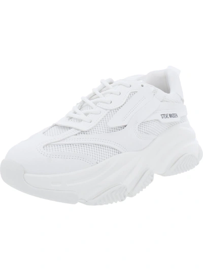 Steve Madden, Shoes, Steve Madden Womens Possession White Gray Casual And  Fashion Sneakers