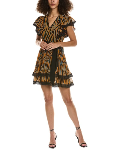 Shop Diane Von Furstenberg Pippa Mini Dress In Multi