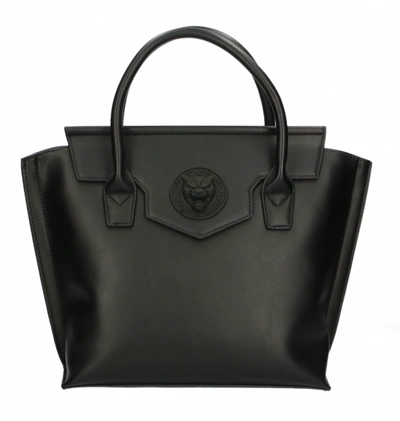 Shop Plein Sport Polyurethane Women's Handbag In Black