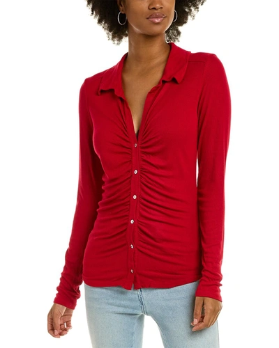 Shop Michael Stars Iman Top In Red