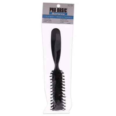 Shop Marianna Pro Basic 7 Row Brush By  For Unisex - 1 Pc Hair Brush In Black