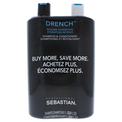 Shop Sebastian Drench Moisturizing Kit By  For Unisex - 2 Pc Kit 33.8 oz Shampoo, 33.8 oz Conditioner