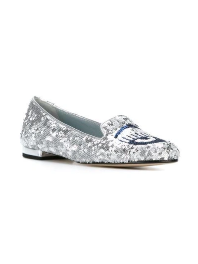Shop Chiara Ferragni 'flirting' Ballerina Shoes