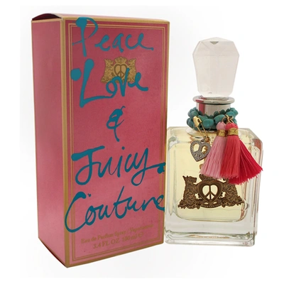 Shop Juicy Couture Peace Love &  By  For Women - 3.4 oz Edp Spray