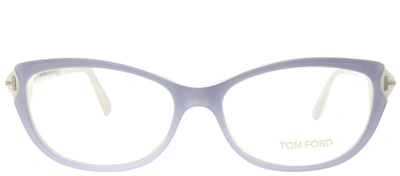 Shop Tom Ford Ft 4286 Cat-eye Eyeglasses In Purple