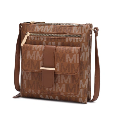 Mkf Collection By Mia K Jeni Multi Compartment Crossbody Handbag In Multi