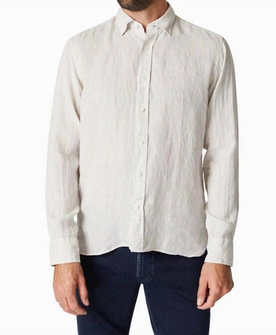 Shop 34 Heritage Linen Chambray Shirt In Simply Taupe In Multi