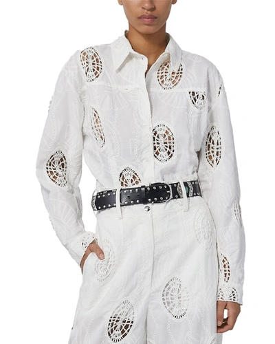 Shop Iro Finzi Shirt In White