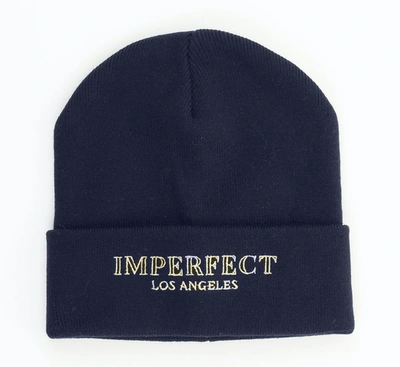 Shop Imperfect Perfect Acrylic Women's Hat In Blue