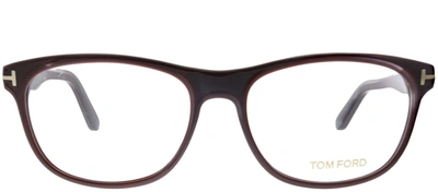 Shop Tom Ford Ft 5431 Square Eyeglasses In White