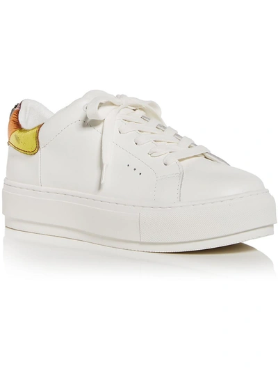 Shop Kurt Geiger Laney Eagle Womens Leather Flatform Casual And Fashion Sneakers In Multi