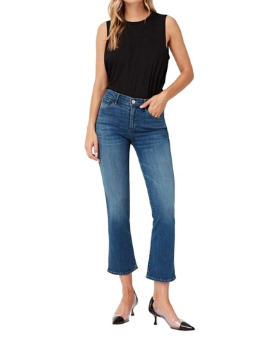 Shop 3x1 Mid Rise Boot Cut Slim Fit Jean In Blue