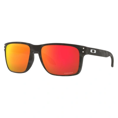 Shop Oakley Men's Holbrook 9417-29 Prizm Ruby Black Camo Sunglasses